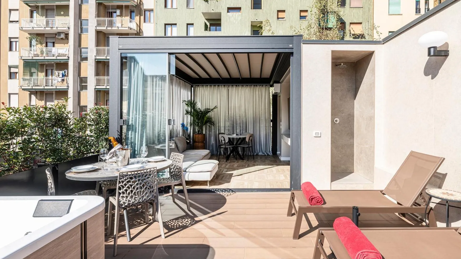 شقة Modigliani Terrace Jacuzzi Golden House ميلان