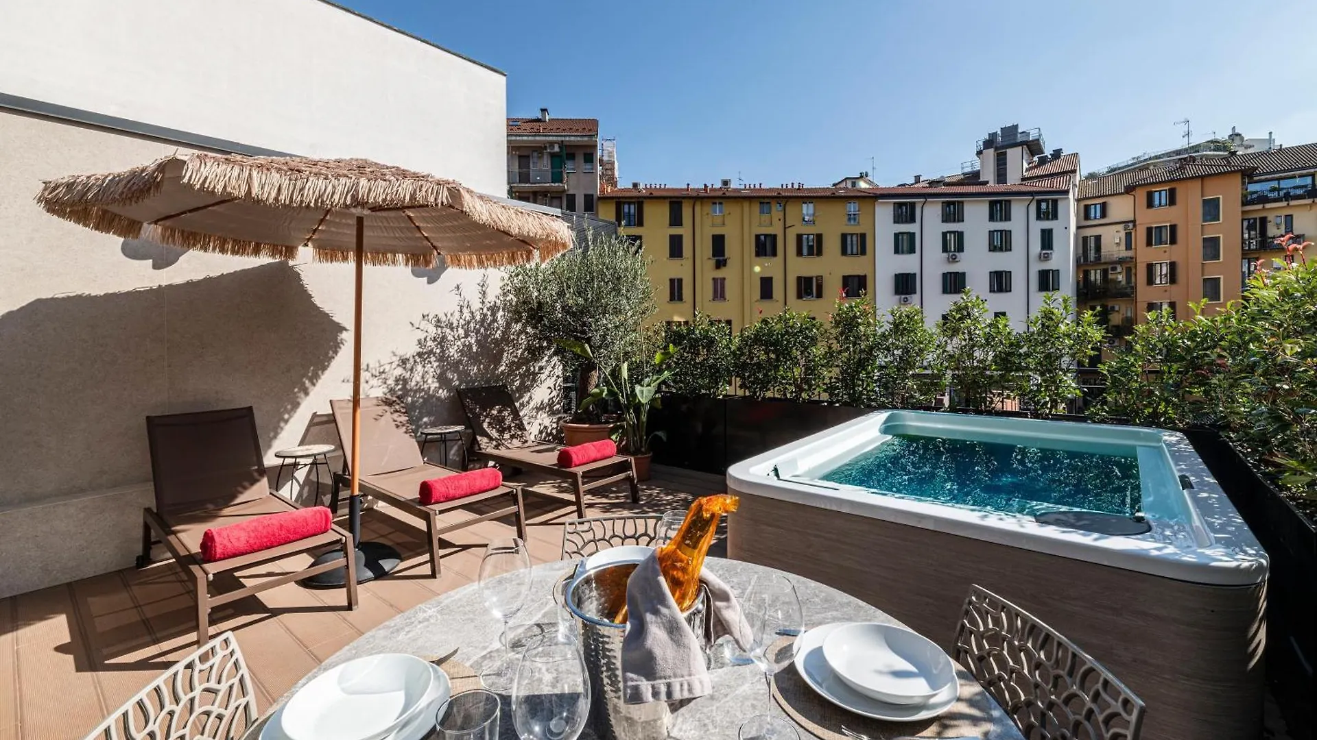شقة Modigliani Terrace Jacuzzi Golden House ميلان
